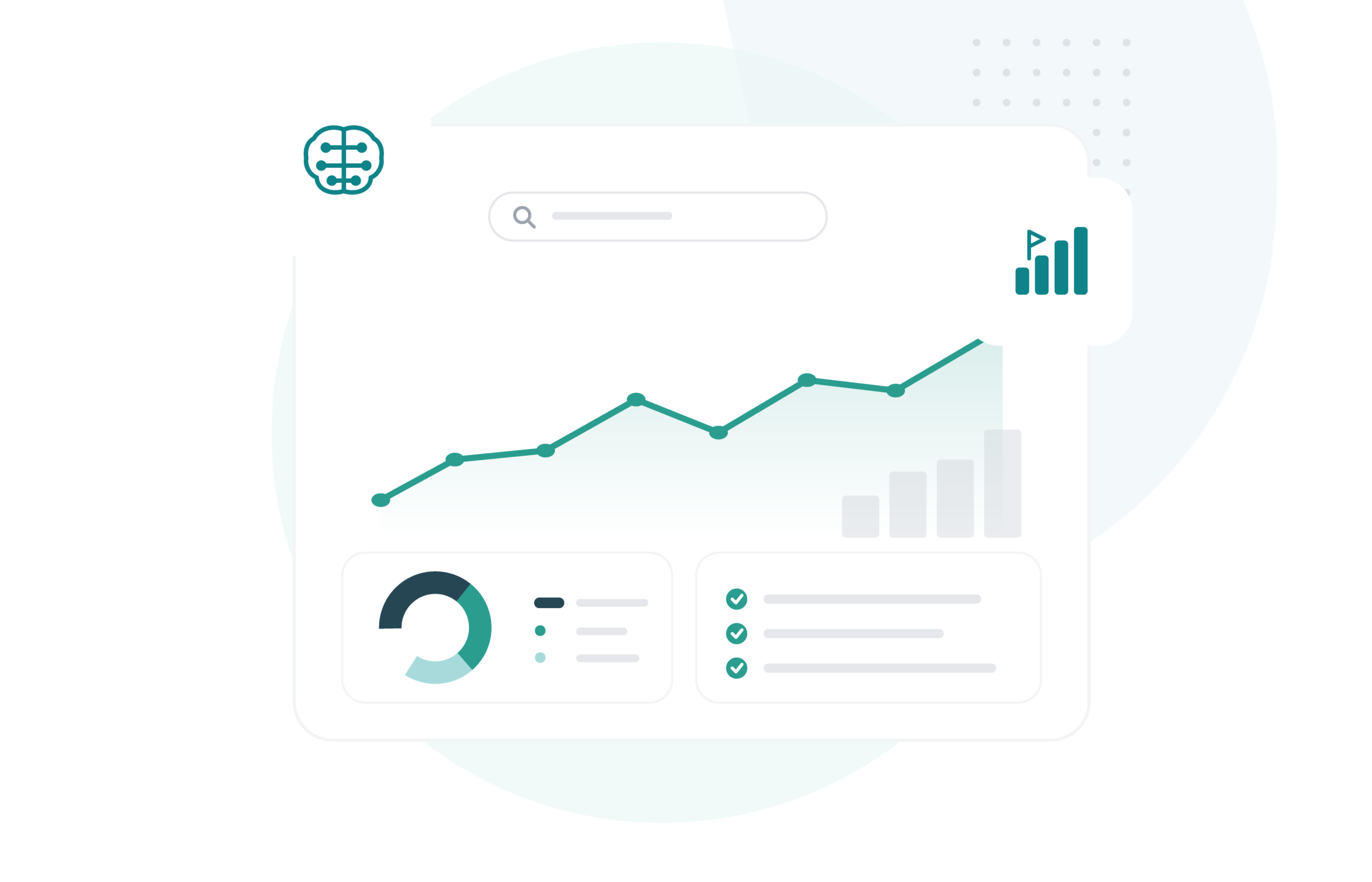 AI-Enhanced SEO Illustration